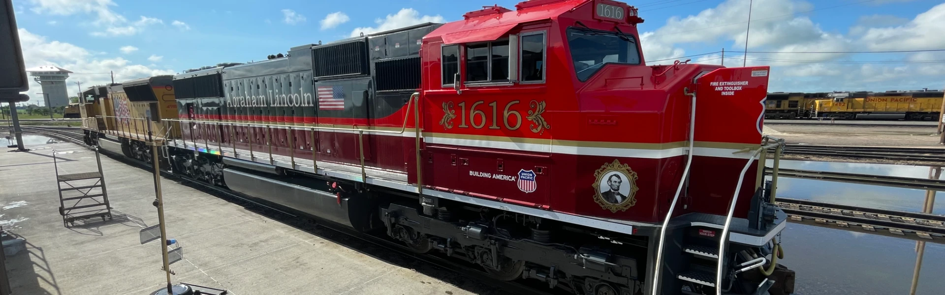 UP1616 Lincoln Locomotive